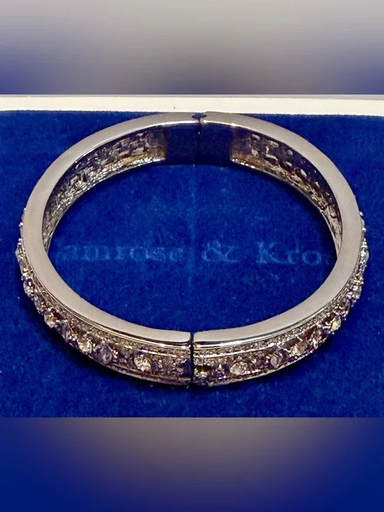 Camrose & Kross Jacqueline Kennedy “JBK” Crystal Bracelet w/ Box & COA